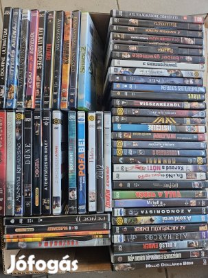 Eredeti DVD filmek. 