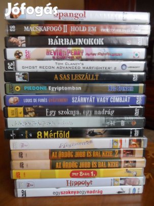 Eredeti DVD filmek akció, vígjáték 17 db