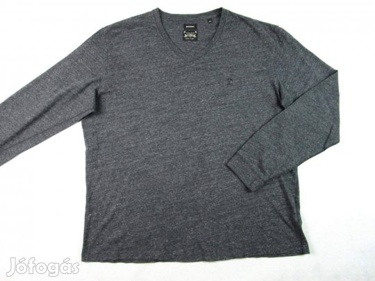 Eredeti Diesel (3XL) Sötétszürke Férfi Hosszú Ujjú Póló