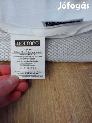 Eredeti Dormeo fedőmatrac ezüstszálas Huzat