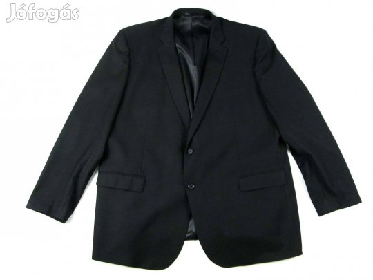 Eredeti Dressmann (3XL - 60-as) Elegáns Komoly Férfi Fekete Zakó