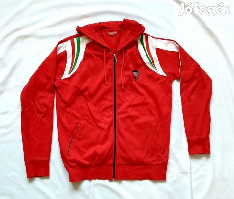 Eredeti Ducati Corse kapucnis pamut pulóver (XL) eladó