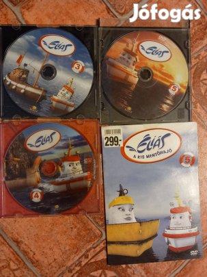 Eredeti Éliás a kis mentőhajó DVD lemezek