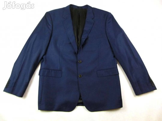 Eredeti Ermenegildo Zegna (L/XL -54-es) Elegáns Férfi ÉJ Sötétkék Zakó