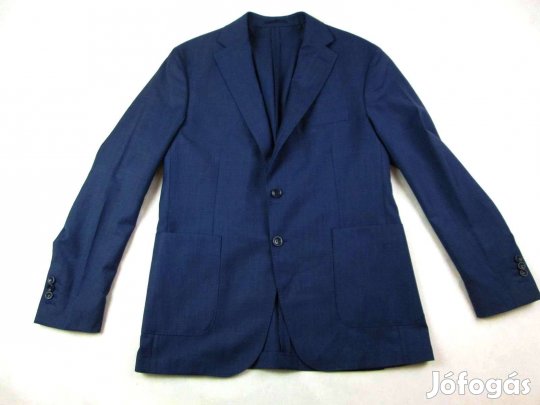 Eredeti Ermenegildo Zegna (L - 54-es) Elegáns Férfi Sötétkék Zakó