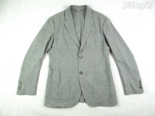 Eredeti Ermenegildo Zegna (M/L-48-as) Komoly Férfi Apró Kockás Zakó