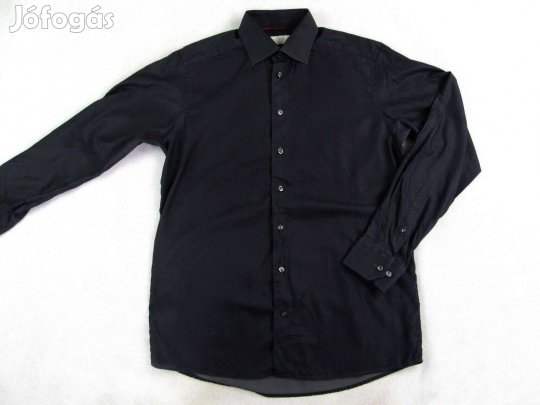 Eredeti Eton (M) Elegáns Sötétszürke Hosszú Ujjú Férfi ING