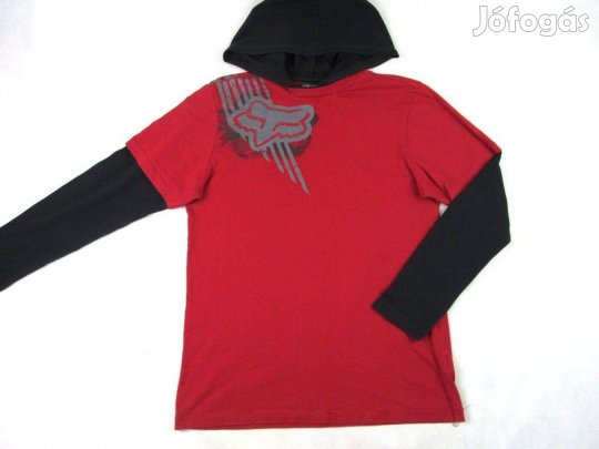 Eredeti Fox (M) Hosszú Ujjú Férfi Kapucnis Póló Felső