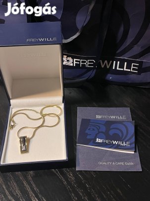 Eredeti Frey Wille Freywille Klimt Wave medál