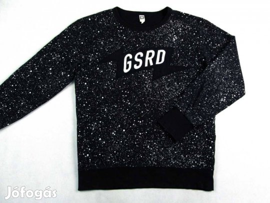 Eredeti G-Star RAW (L) ÉJ Sötétkék Hosszú Ujjú Férfi Pulóver