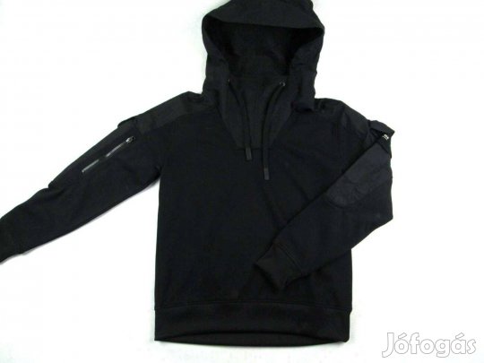 Eredeti G-Star RAW (S) Hosszú Ujjú Fekete Férfi Kapucnis Pulóver