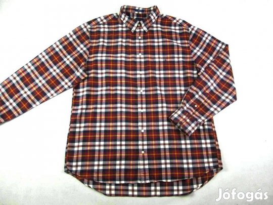 Eredeti Gant (3XL) Hosszú Ujjú Férfi Kockás ING