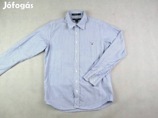 Eredeti Gant (Gyerek) Hosszú Ujjú Pasztell-KÉK-Fehér Csíkos ING