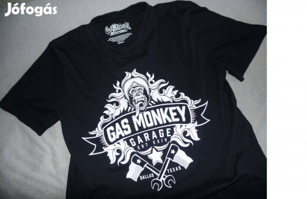 Eredeti Gas Monkey hivatalos merch póló, felső