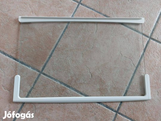 Eredeti Gorenje hűtő üvegpolc 52,2cm x 40cm