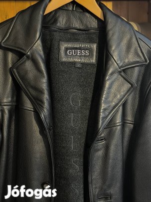 Eredeti Guess ferfi bőrkabát l-es