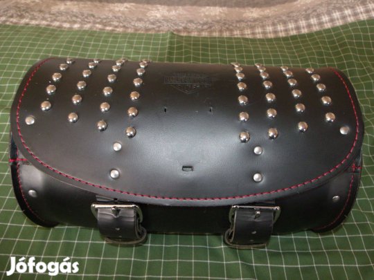Eredeti Harley Davidson Heritage Softail bőr hátsó táska hengertáska