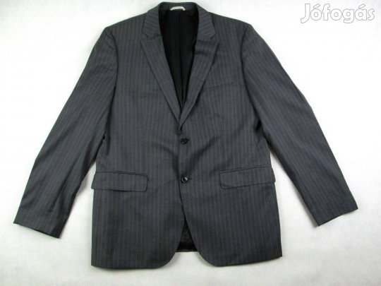 Eredeti Hugo BOSS (XL - 52-es) Nagyon Komoly Férfi Sötétszürke Zakó