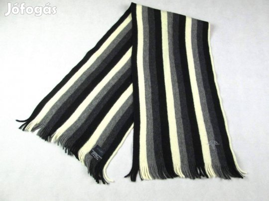Eredeti Joop! (135cm X 30cm) Csíkos Férfi Gyapjú Sál