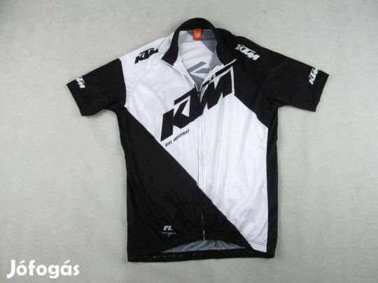 Eredeti KTM (XL) Férfi Kerékpáros Biciklis Lélegző Sportfelső