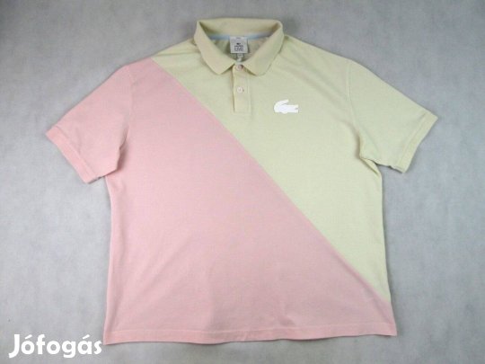 Eredeti Lacoste L!VE(XL / 2XL) Sportos Elegáns Férfi Galléros Póló