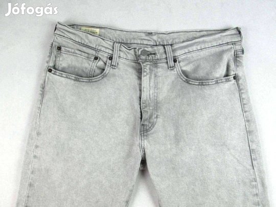 Eredeti Levis 502 (W34 / L30) Szürke Férfi Sztreccses Farmer