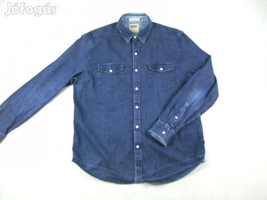 Eredeti Levis (L) Hosszú Ujjú Férfi Farmering