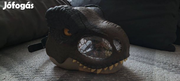 Eredeti Mattel Jurassic World T-Rex Chomp N Roar maszk