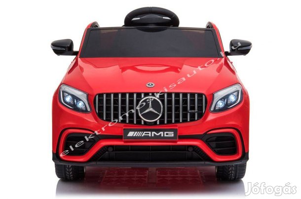 Eredeti Mercedes GLC 63 S licenc 12V egyszem. piros elektromos kisautó