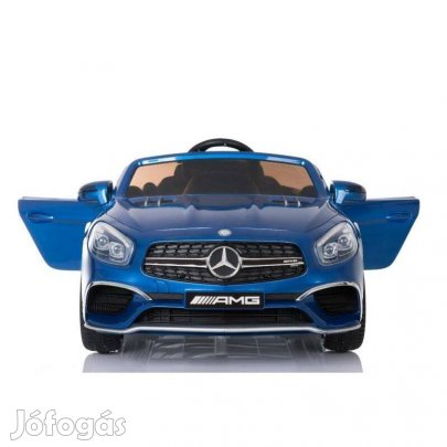 Eredeti Mercedes SL65 licenc 12V-os lakk kék 1szem. elektromos kisautó