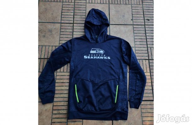 Eredeti NFL Seattle Seahawks kapucnis pulóver M