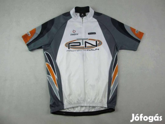 Eredeti Nalini (2XL) Férfi Kerékpáros Biciklis Cipzáros Sport Felső