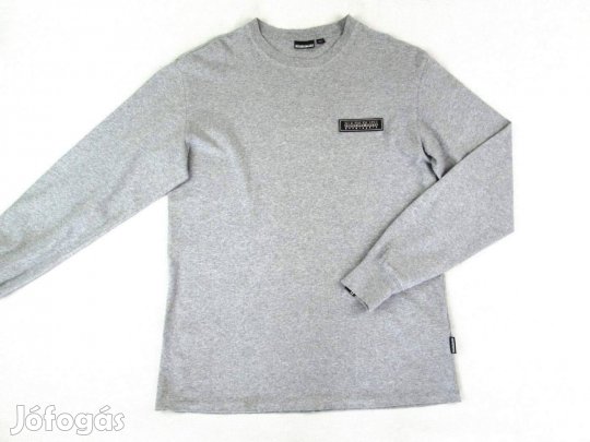 Eredeti Napapijri Geographic (S / M) Hosszú Ujjú Férfi Pulóver