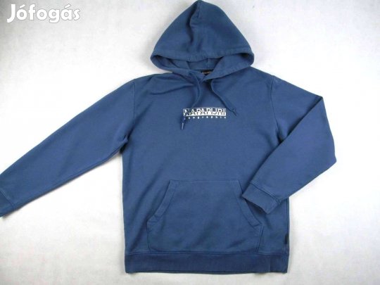 Eredeti Napapijri (S / M) Sportos Hosszú Ujjú Férfi Kapucnis Pulóver