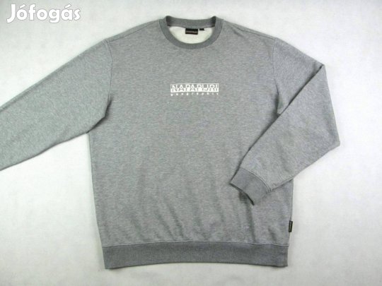 Eredeti Napapijri (XL) Férfi Hosszú Ujjú Szürke Pulóver