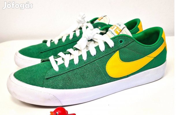 Eredeti Nike SB Zoom Blazer Low Pro GT Lucky Green/University Gold EU4