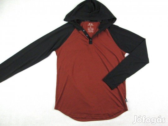 Eredeti Oakley Hydrolix (S) Hosszú Ujjú Férfi Kapucnis Sport Felső