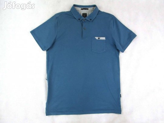 Eredeti Oakley (M) Sportos Rövid Ujjú Elegáns Férfi Galléros Póló