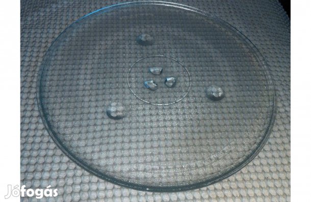 Eredeti Panasonic 569AP 15 mikrohullámú sütő üveg forgótányér 32cm