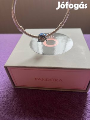 Eredeti Pandora Narval ezüst charm, új, dobozában