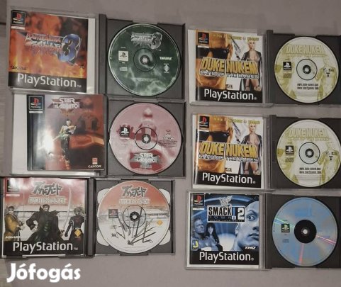 Eredeti Playstation 1 játékok