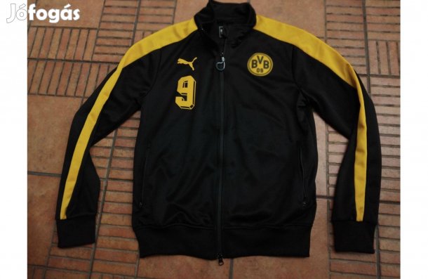 Eredeti Puma melegítő Borussia Dortmund címeres pulóver M L