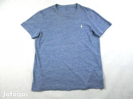 Eredeti Ralph Lauren (M) Rövid Ujjú Férfi Rugalmas Anyagú Póló