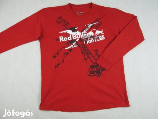 Eredeti Redbull-Fox (L) Férfi Hosszú Ujjú Póló