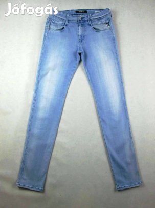 Eredeti Replay Anbass (W30) Férfi Világoskék Sztreccses Farmer