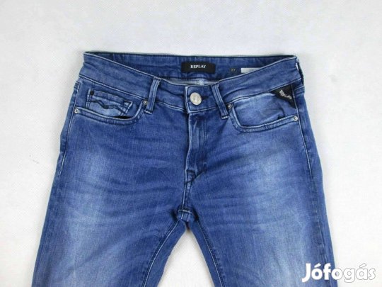 Eredeti Replay Luz (W27) Női KÉK Sztreccses Farmernadrág