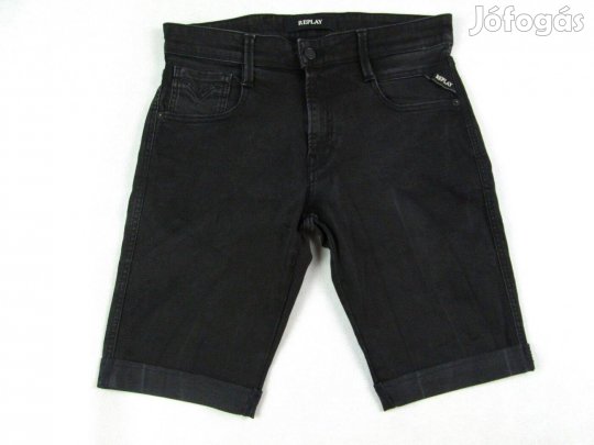 Eredeti Replay (W30) Férfi Sztreccses Farmer Rövidnadrág / Térdnadrág