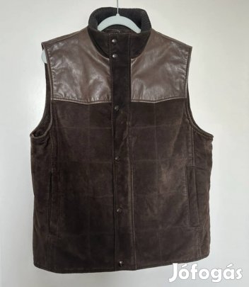Eredeti Roundtree & Yorke bőr mellény M