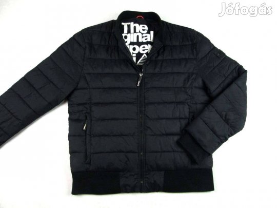 Eredeti Superdry Fuji (XL / 2XL) Férfi Bélelt Steppelt Kabát