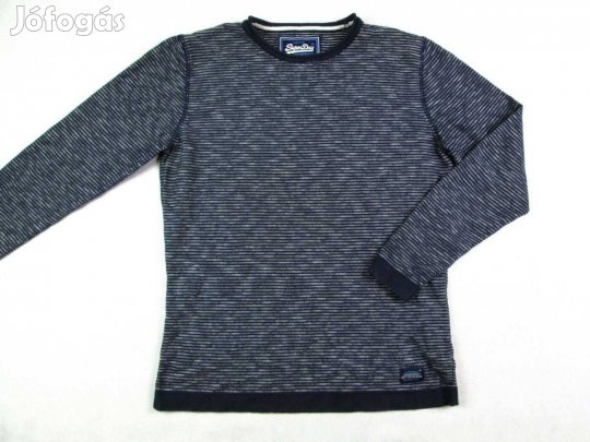 Eredeti Superdry (M) Férfi Hosszú Ujjú Vékony Pulóver